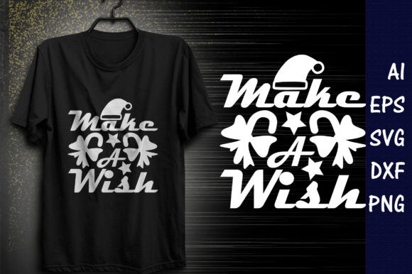 Christmasr Quote Design, Make a Wish: A Versatile Graphic Asset for Bloggers and Publishers