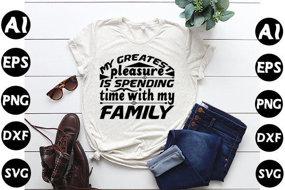 Family Quote Design for Blogs and T-Shirt Graphics