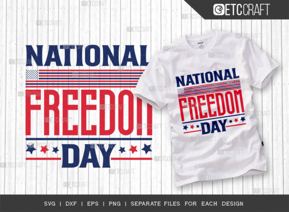 National Freedom Day SVG Memorial Day Graphics for T-Shirt Designs
