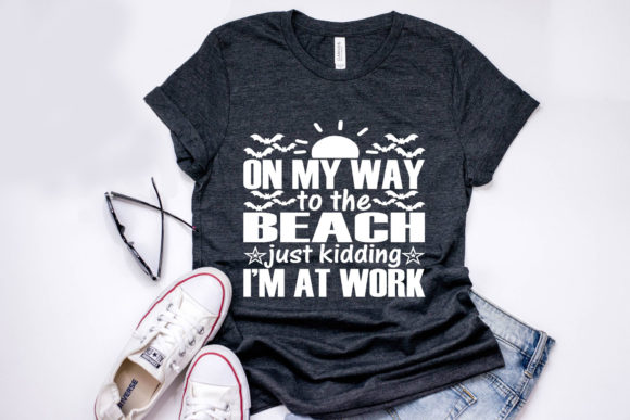 Summer Quote Design for T-Shirt Graphics
