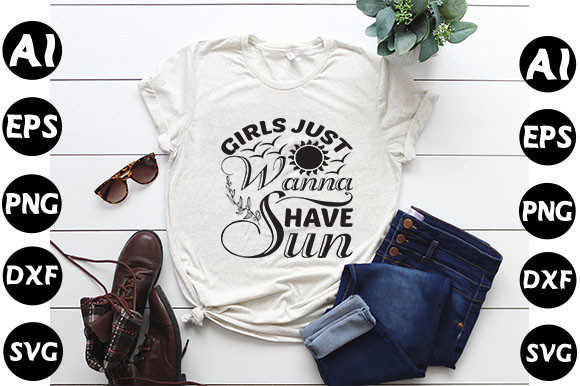 Summer Quote Design for T-Shirt Graphics
