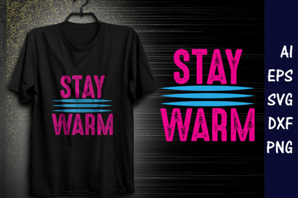 Winter Quote Design for T-Shirt Graphics